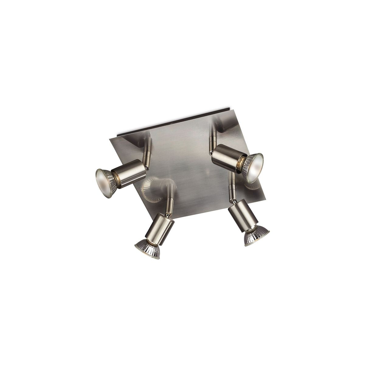 Philips - CARREA plate/spiral nickel 4x50W 230V