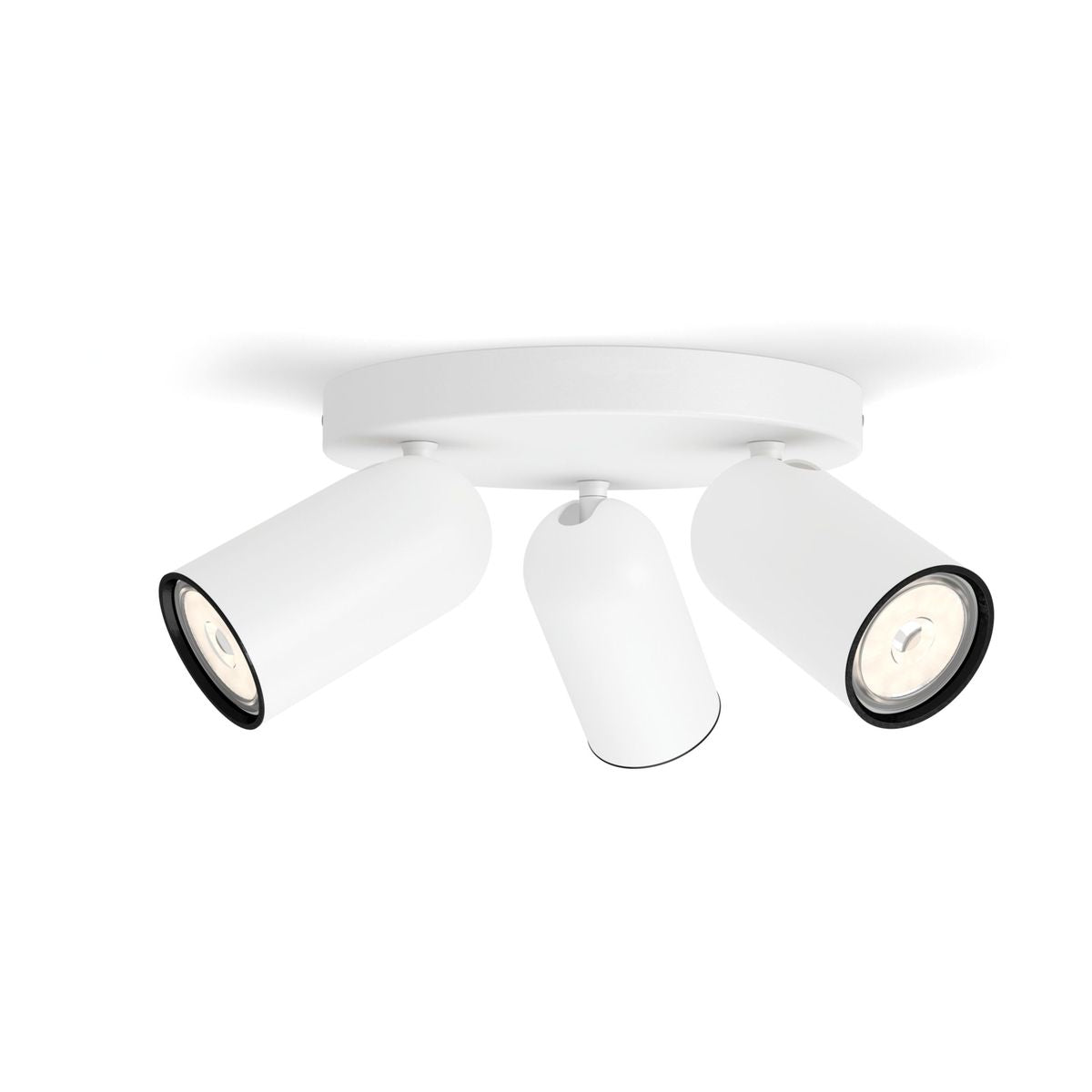 Philips - PONGEE plate/spiral white 3xNW 230V