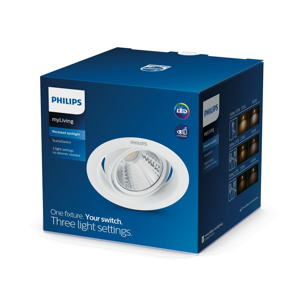 Philips - 59556POMERON DIM 070 7W 27K EU inbouw