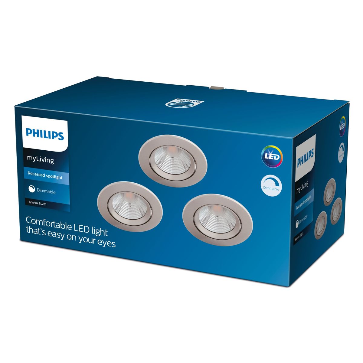 Philips - SPARKLE SL261 RD 070 5,5W 27K N HV R 3p