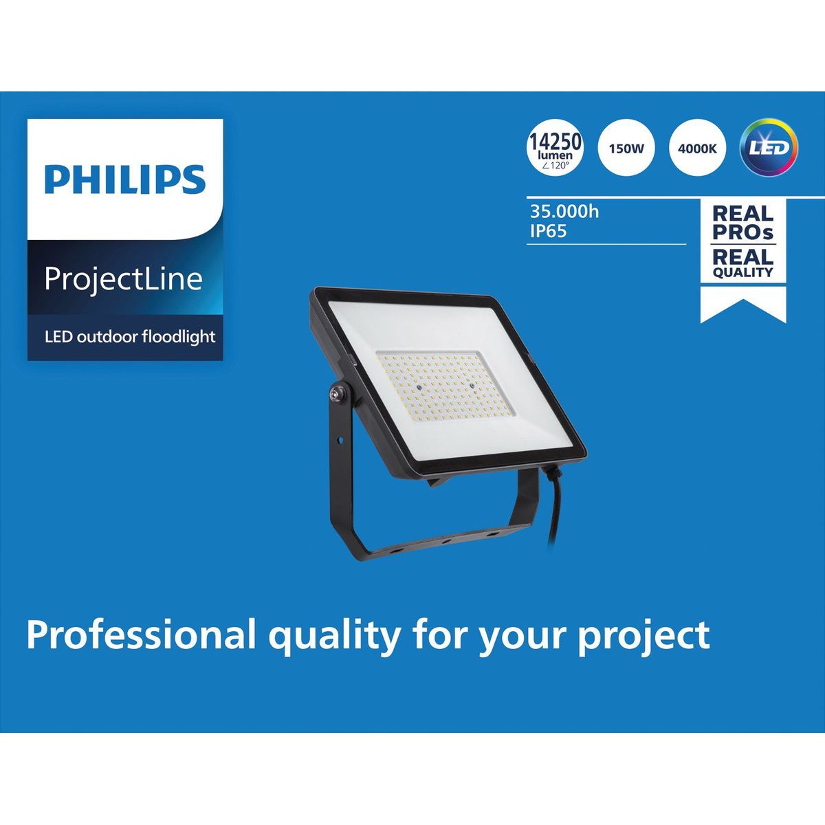 Philips - Projectline Schijnwerper 150W 4000K