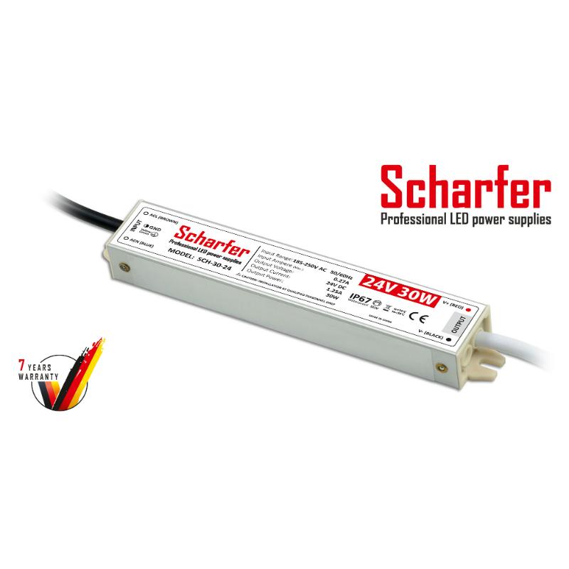 Transformator 230V AC naar 24V DC 30W