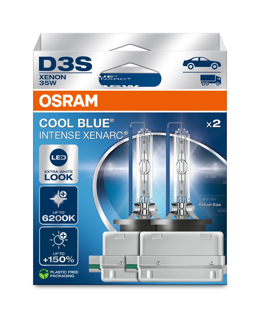 OSRAM - D3S HID-koplamplamp - 2-PACK