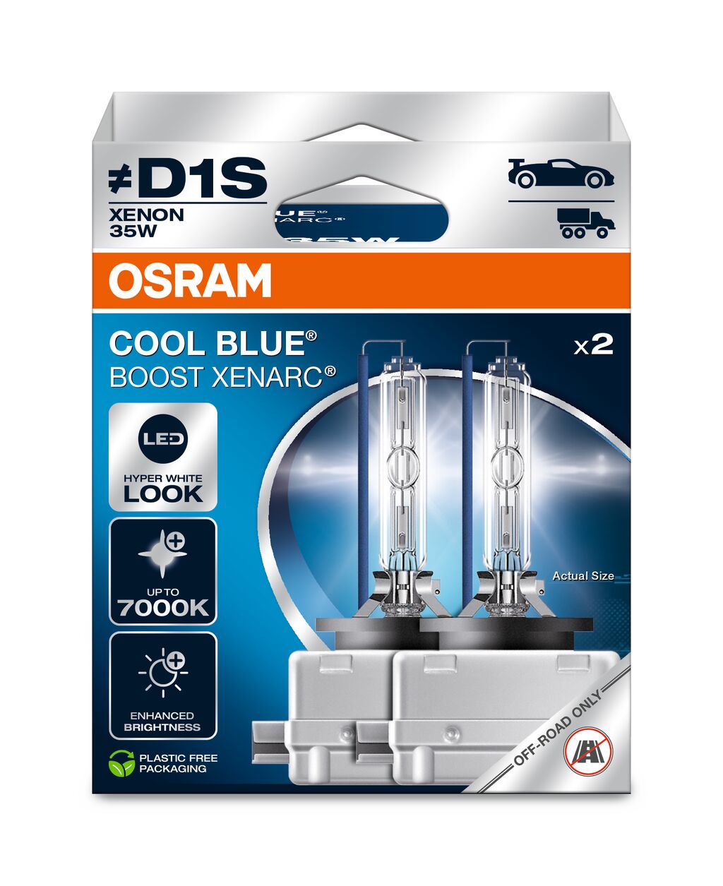 OSRAM XENARC COOL BLUE BOOST - Off-road D1S HID-koplamplamp