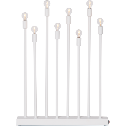 Ljusstake LADDA Vit