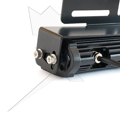 Extra lichtbeugel voor X20 LED-ramp | Verzonken beugel