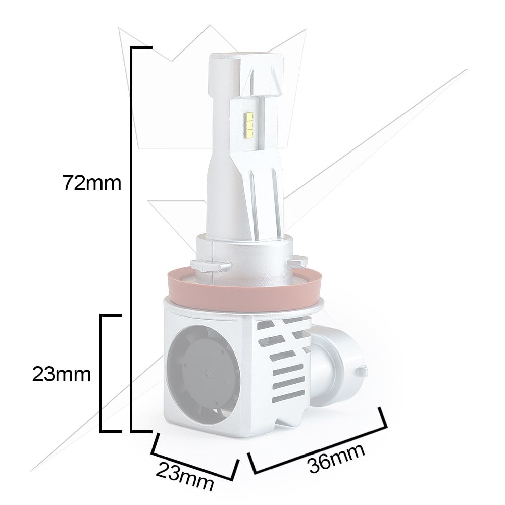 Luxtar® Q1 Led H11 - bild 5