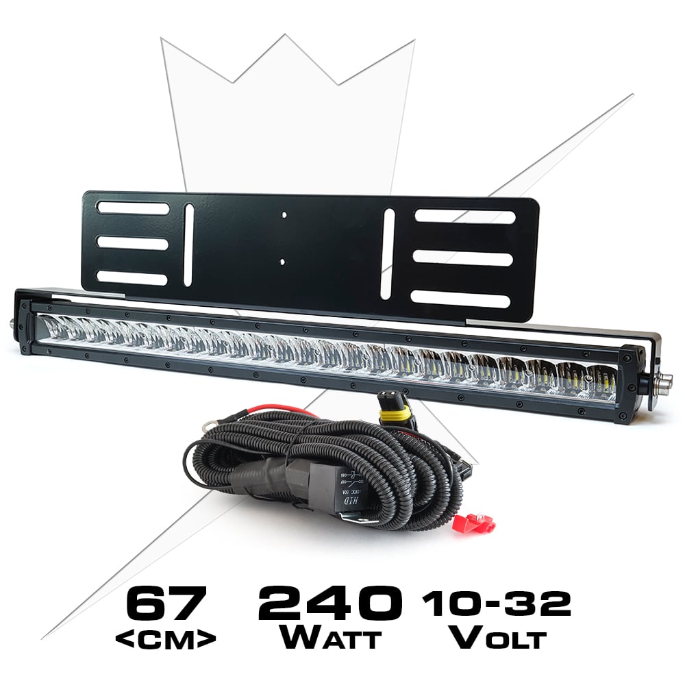 Led-oprit Pakket LUXTAR® X24 Spot - Inbouw | 240W