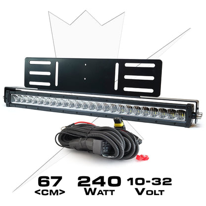 Led-oprit Pakket LUXTAR® X24 Spot - Inbouw | 240W