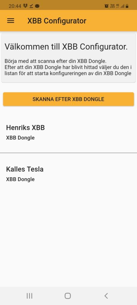 XBB slimme knop