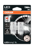 LEDriving® LEDlampa SL W21W | T20 | Röd