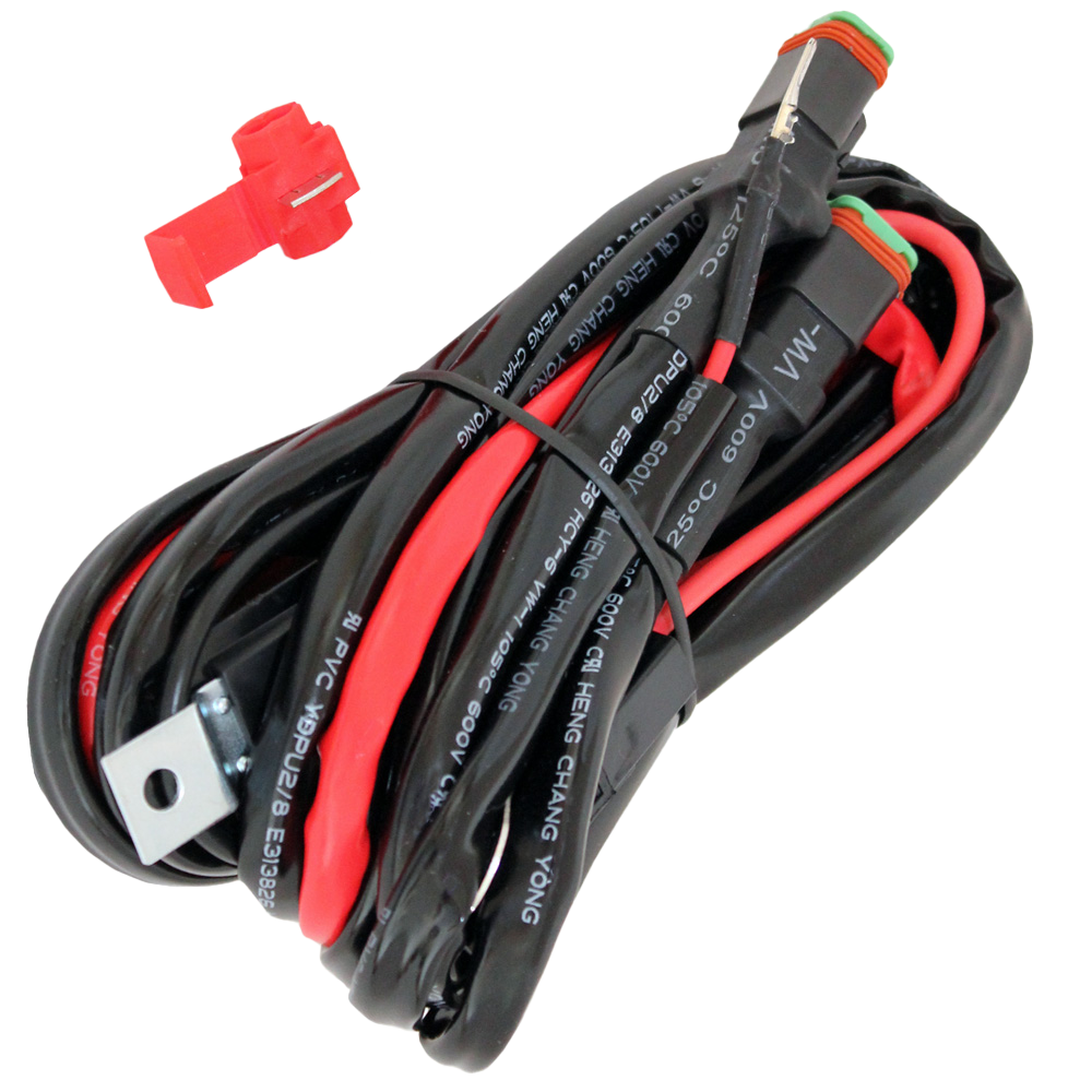 Relaiskabelset 3 stuks Extra licht 12V|DT 60A