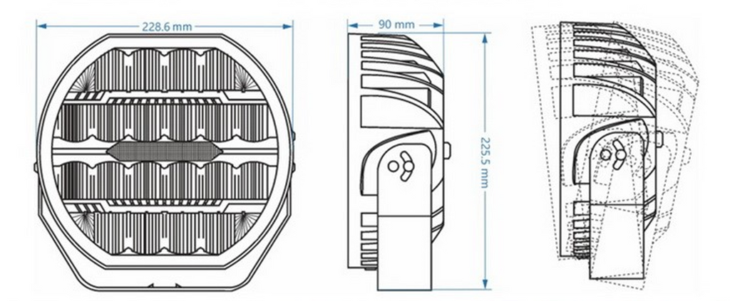 Luxtar Stellar Zwart RAD4