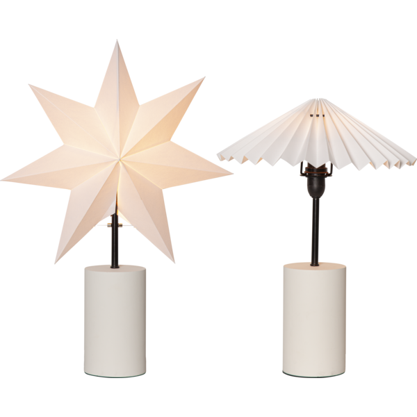 Fot, skärm & stjärna STILA Vit