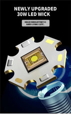LED-zaklamp - HuntForce 30W