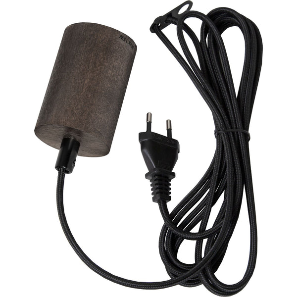 Star Trading - Snoerstandaard E27 Slim - Bruin