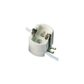 Lampvoet G12 4A 750V Keramiek Wit