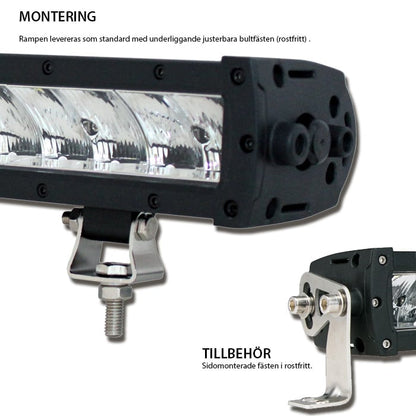 LUXTAR® X18 LED-ramp Spot 180W 7536 Lumen – Lång Räckvidd Bil