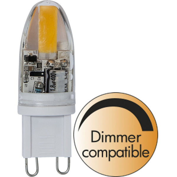 Star Trading - LED-lamp G9 Halo-LED - 1,8w - 2800K - Dimbaar