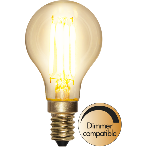 Star Trading - LED-lamp E14 P45 Soft Glow - 4,0w - 2100K - Dimbaar