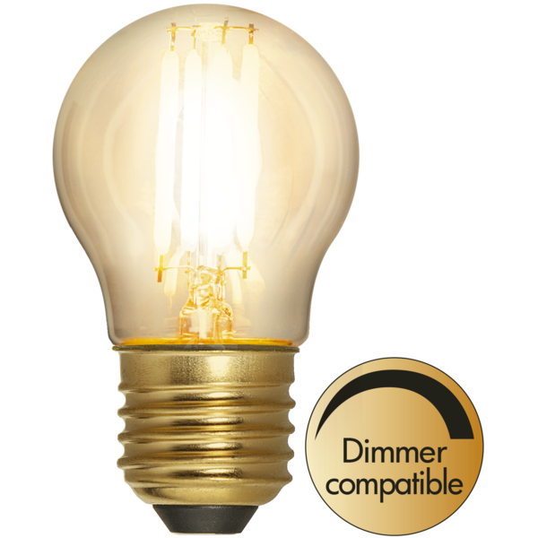 Star Trading - LED-lamp E27 G45 Soft Glow - 4,0w - 2100K - Dimbaar