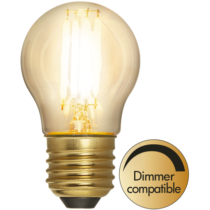 Star Trading - LED-lamp E27 G45 Soft Glow - 4,0w - 2100K - Dimbaar