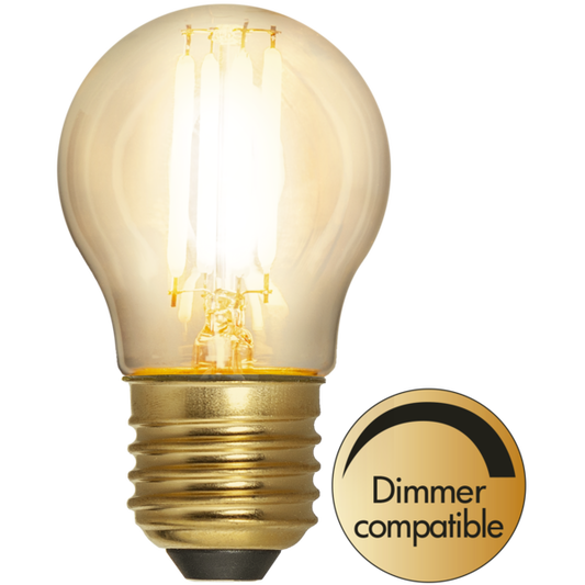 Star Trading - LED-lamp E27 G45 Soft Glow - 4,0w - 2100K - Dimbaar