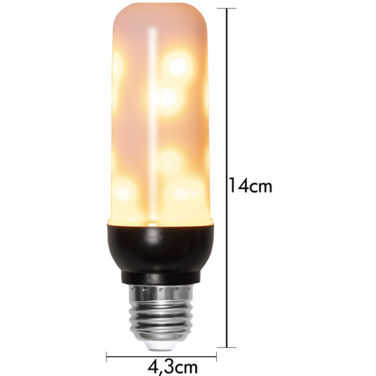 Star Trading - LED-lamp E27 T40 Vlam - 3,94w - 1800K