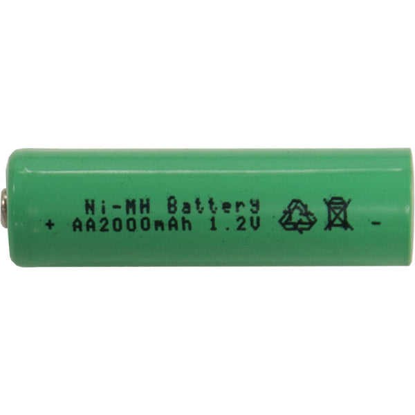 Star Trading - Solarverlichting - Oplaadbare batterij AA 1.2V 2000mAh Ni-MH - Groen - 5cm