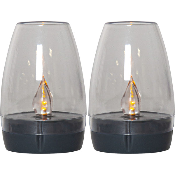 Star Trading - Zonnecelverlichting - Zonneceldecoratie Tropea - Grafiet - 9cm