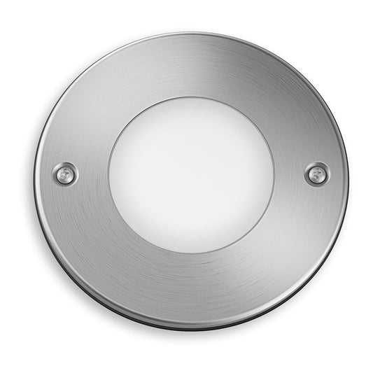 Philips - Moss recessed inox 1x3W 230V