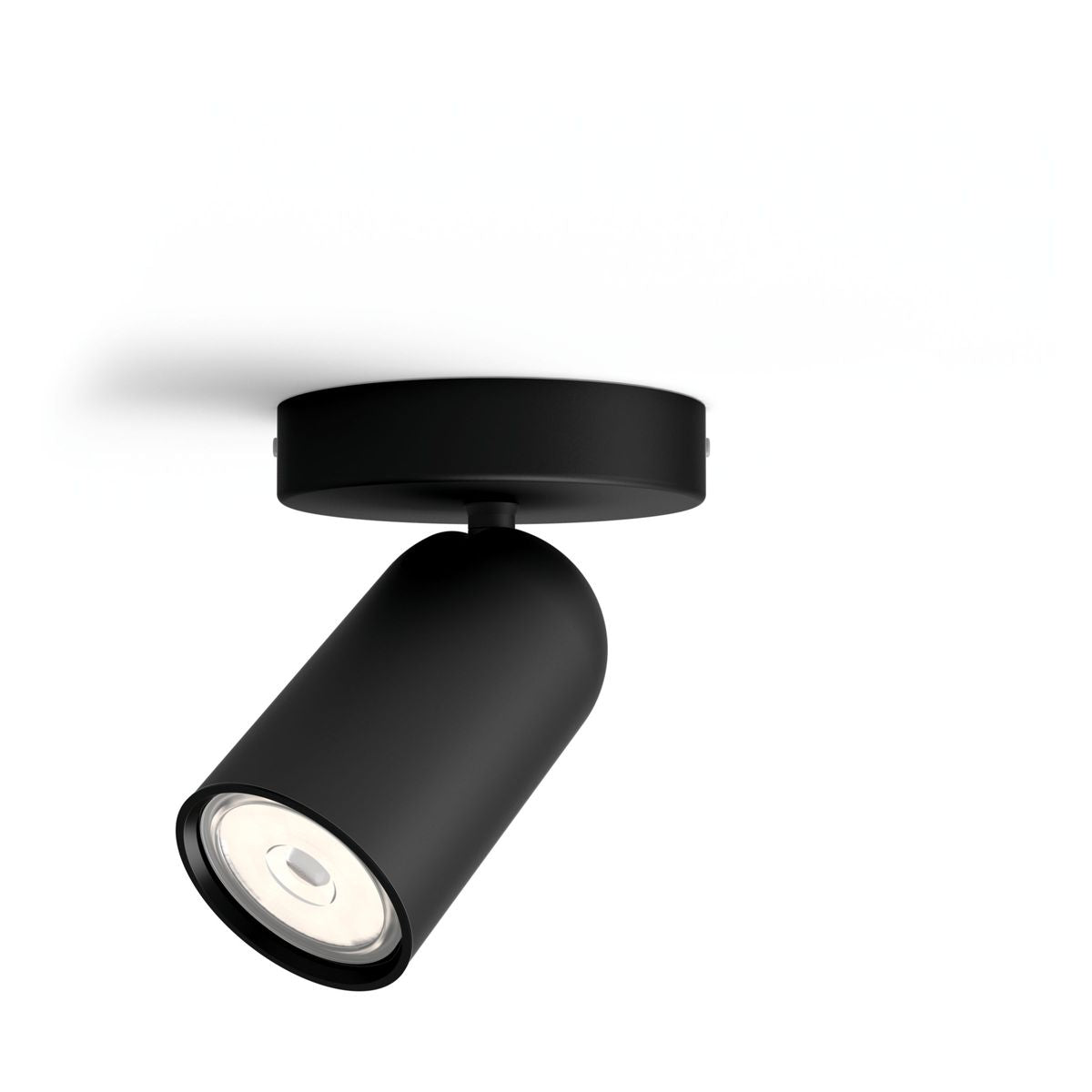 Philips - PONGEE single spot black 1xNW 230V