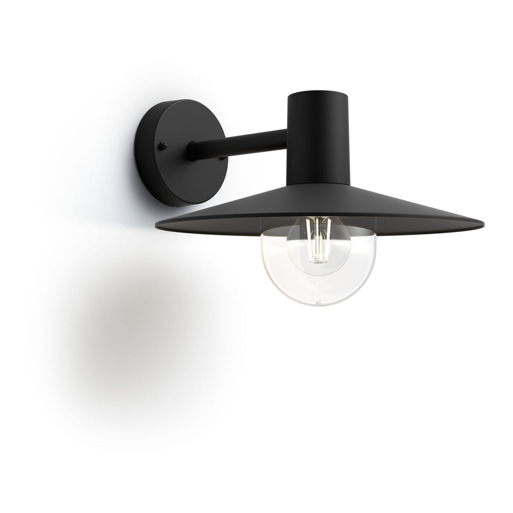 Philips - Skua wandlantaarn zwart 1x42W 230V