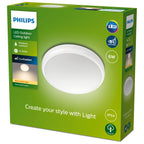 Philips - Doris Plafond 6W 27K Wit IP54 HV