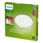 Philips - SuperSlim Plafond SSW 15W 27K Wit IP54