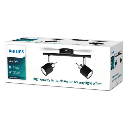 Philips - Meranti bar/tube black 2x35W 230V