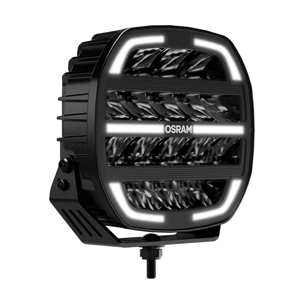 Osram LEDriving Cube MX180-CB Amber Extreme 7-tums LED-extraljus upplyst med halo-ring