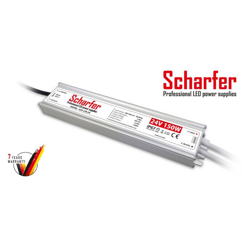 Transformator 230V AC naar 24V DC 150W