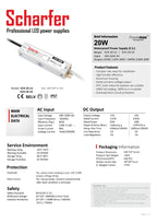 Transformator 230V AC naar 24V DC 20W