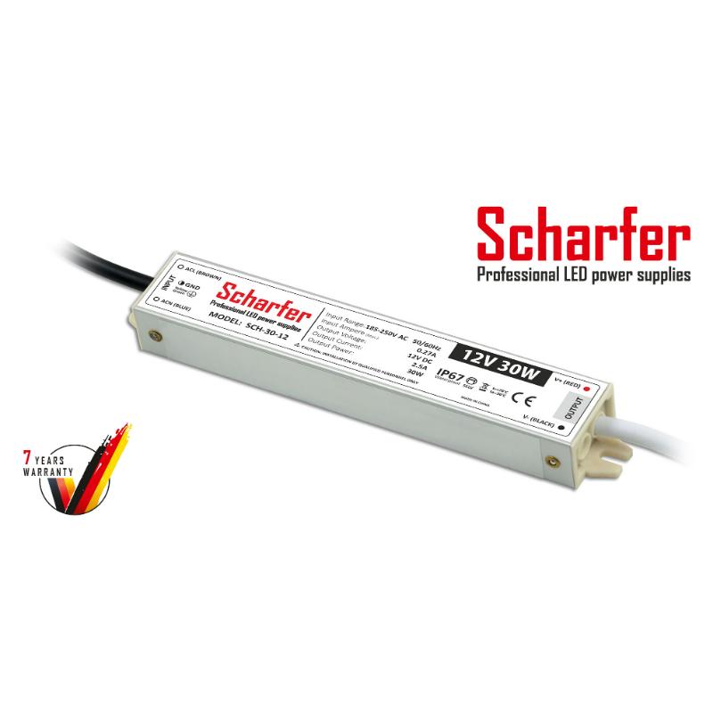 Transformator 230V AC naar 12V DC 30W