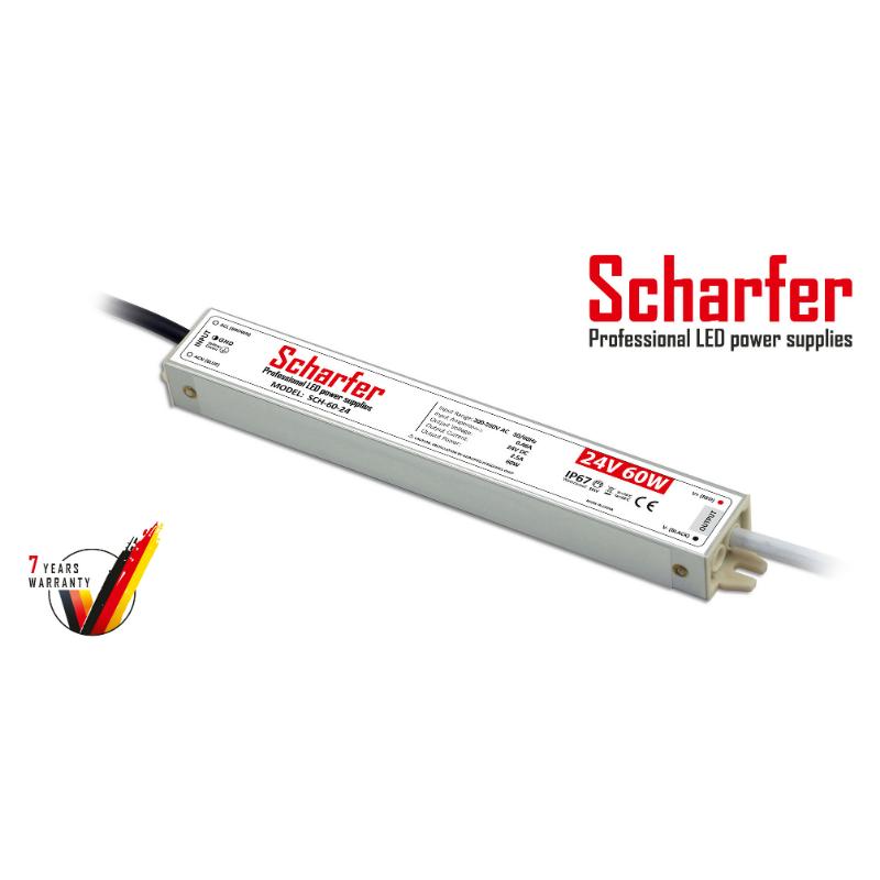 Transformator 230V AC naar 24V DC 60W