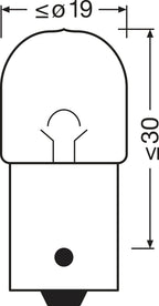 Osram | 5008 | METAL BASE R10W (UNPACKED) - bild 4