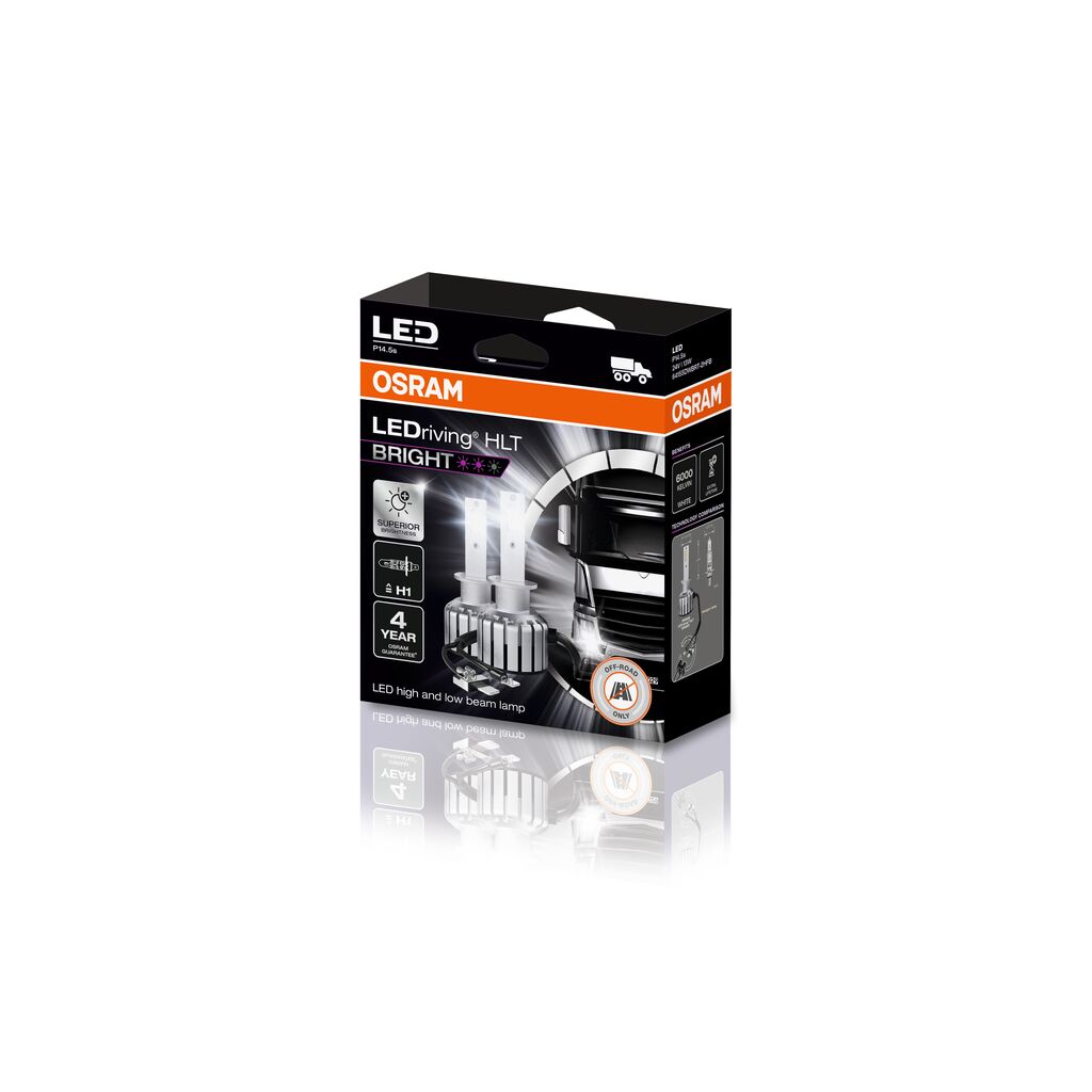 OSRAM LEDriving HLT BRIGHT - Off-road H1 Hoofdzakelijk voor koplamp-mistlichttoepassingen