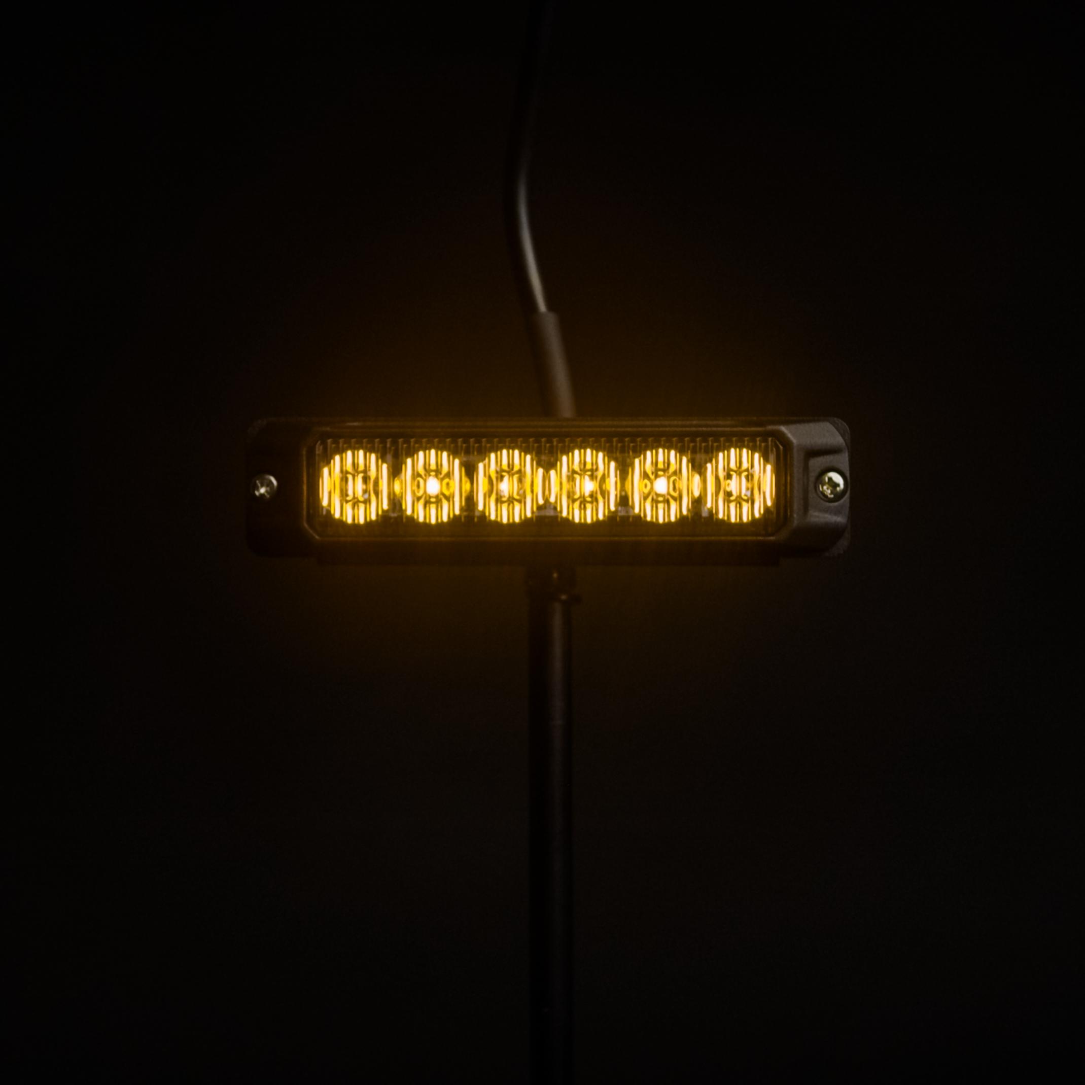 Luxtar OptiFlux | Warning Light | Amber 6 LED - bild 3