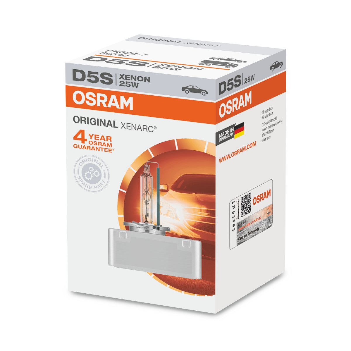 OSRAM XENARC ORIGINAL - D5S HID-koplamplamp