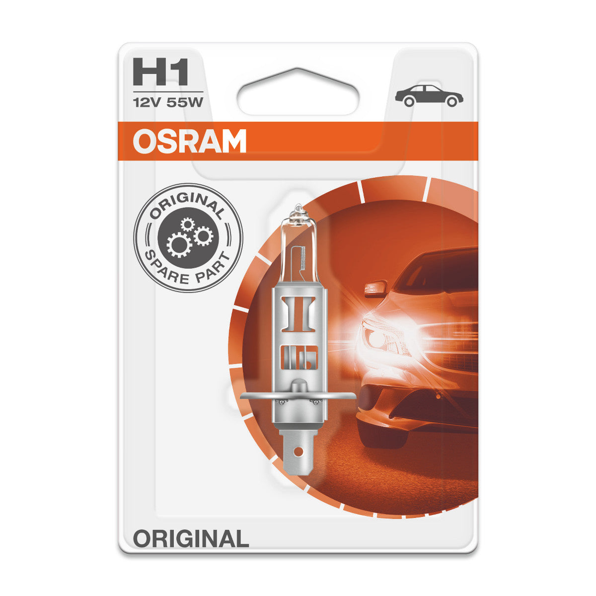 OSRAM ORIGINAL LINE - H1 - 12 V - 55 W - Halogeen koplamplamp