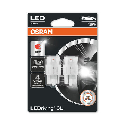 OSRAM LEDriving SL - Offroad W21-5W - rood