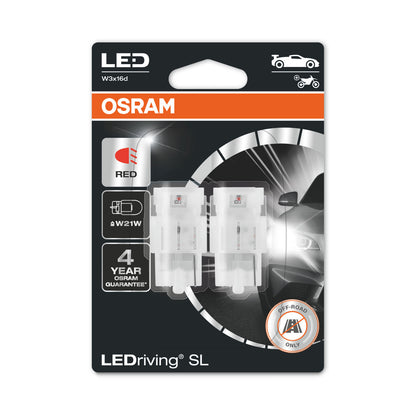 OSRAM LEDriving SL - Offroad W21W - rood