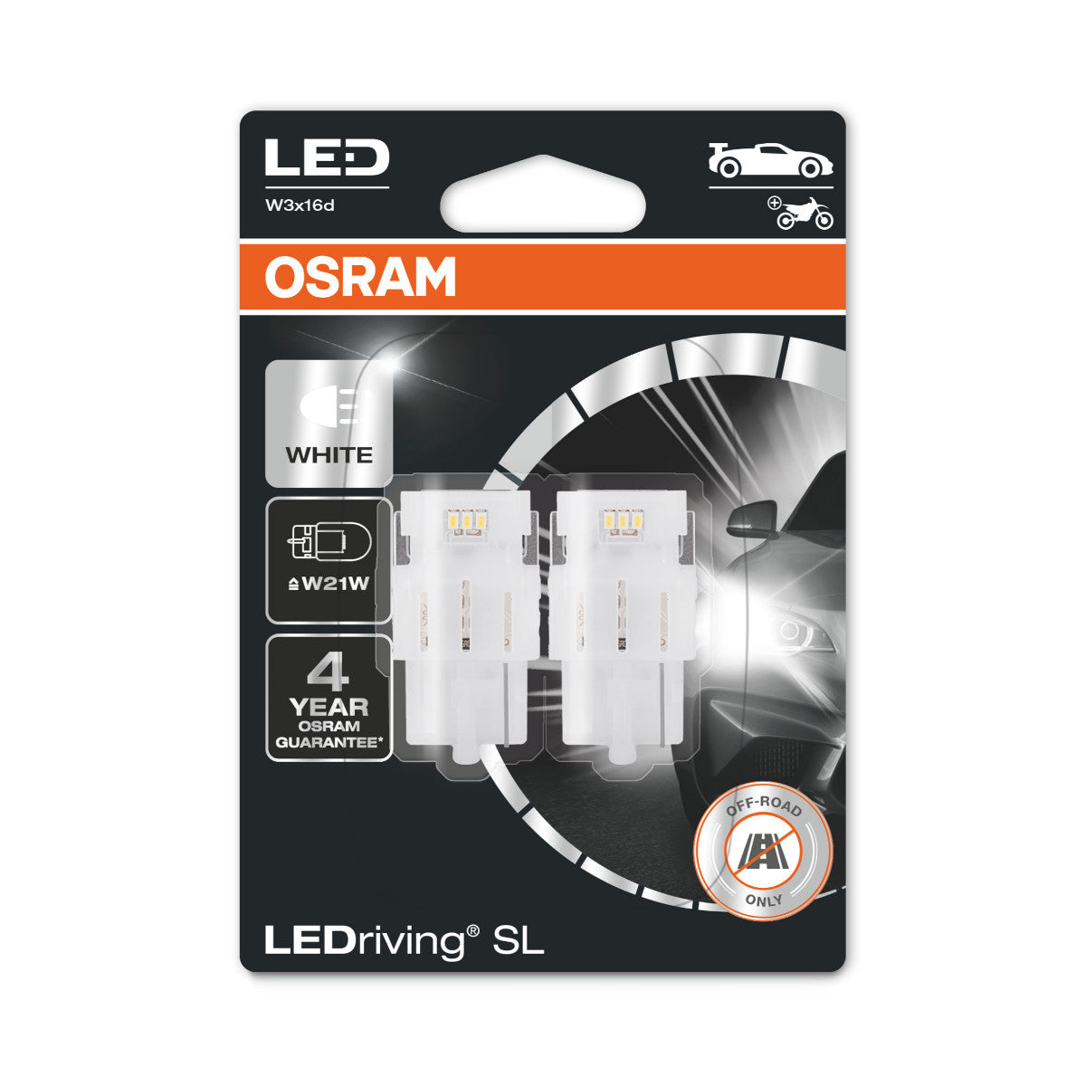 OSRAM LEDriving SL - Offroad W21W - wit