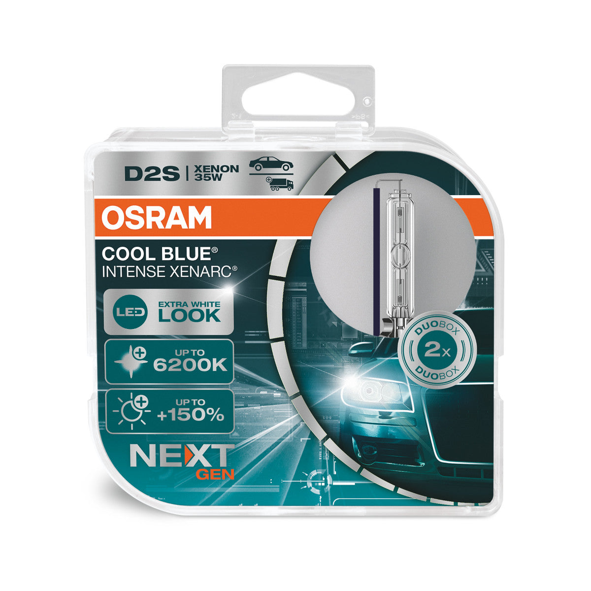 OSRAM - D2S HID-koplamplamp - 2-PACK